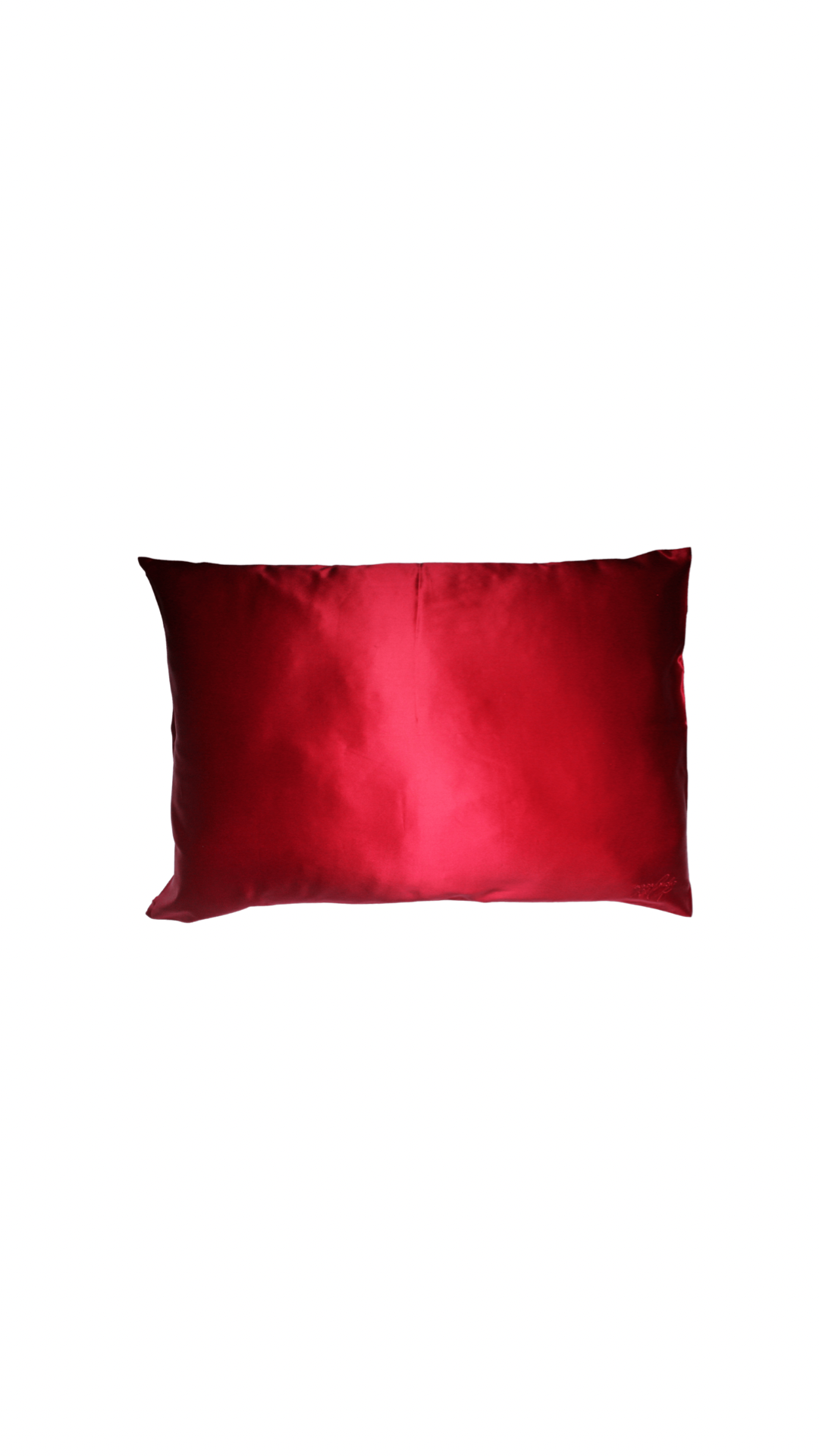 Scarlet Silk Pillowcase