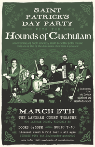 ST PAT'S PARTY AT THE LANGHAM COURT THEATRE - Tickets going fast!