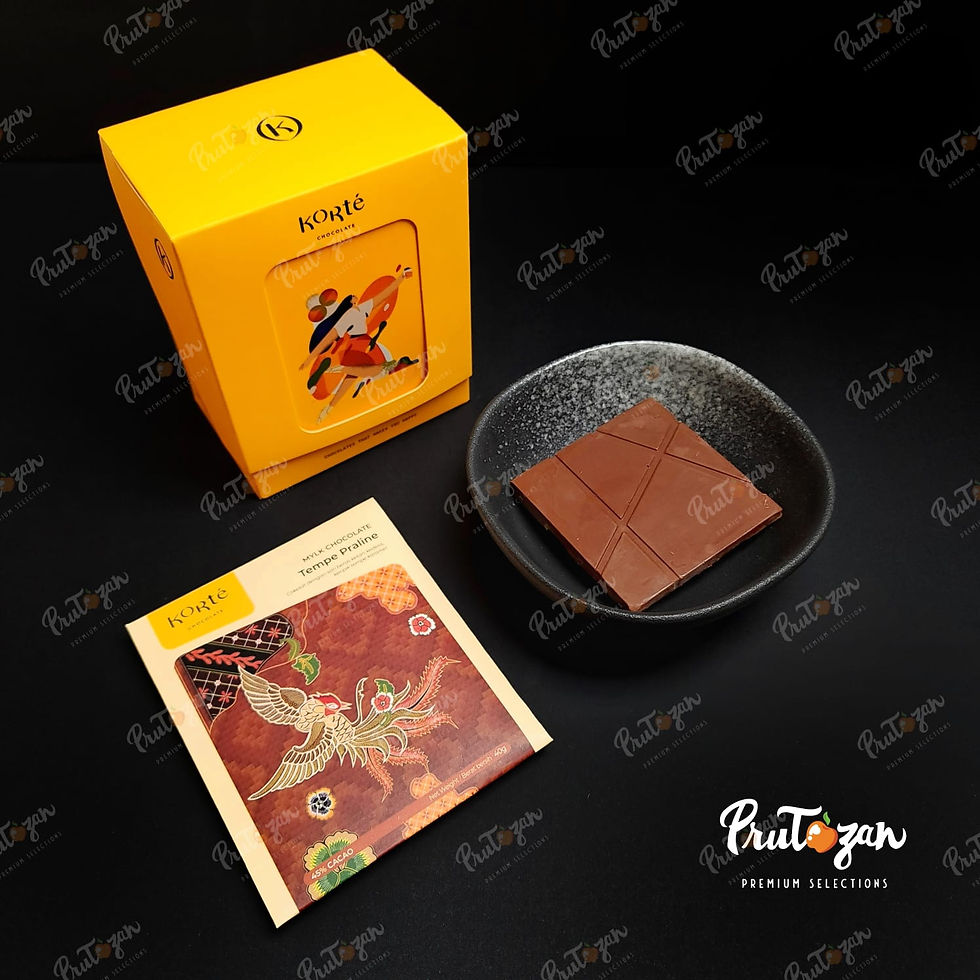 Korte Indonesian Tempe Praline Chocolate