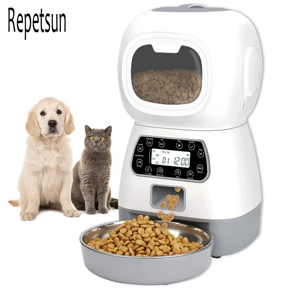 Miniature : 3.5L Automatic Pet Feeder Smart Food 