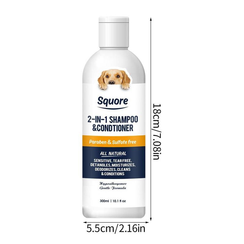 Miniature : Dog Shampoo and Conditioner 2 in 1 Pet 