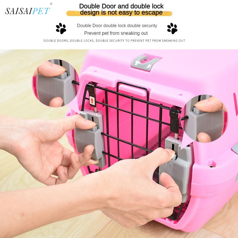 Miniature : Puppy Dog Air Plane Small Dogs Pet Cat Cage