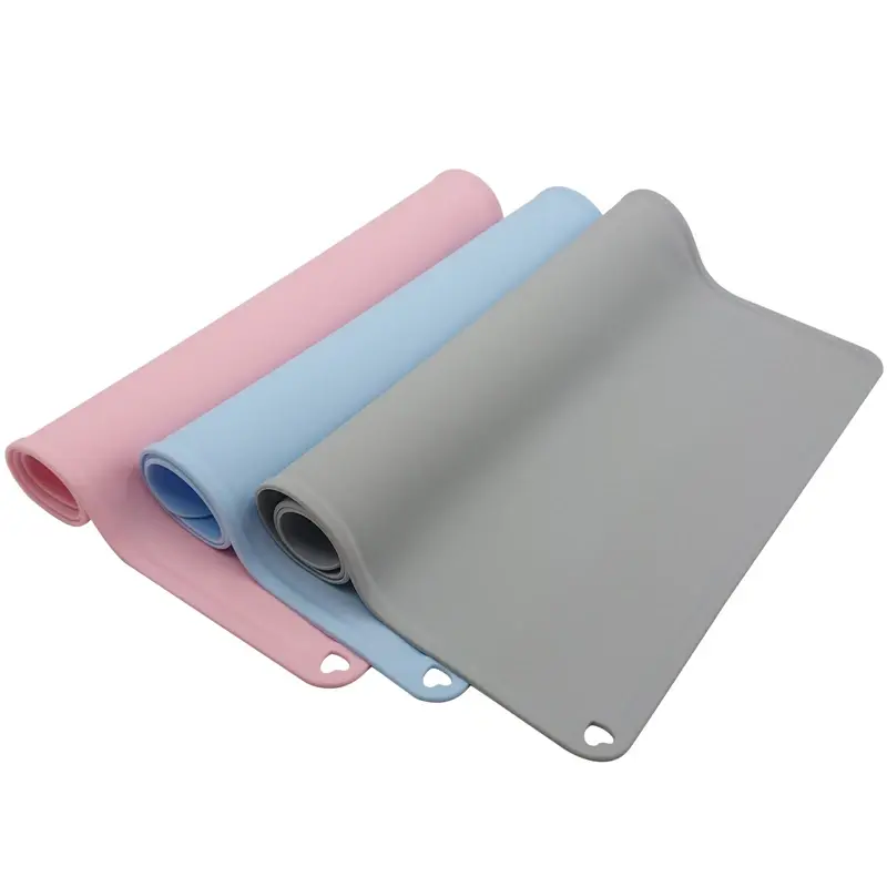 Miniature : Polymères en silicone imperméables pour animaux de compagnie, non ald, bol pou