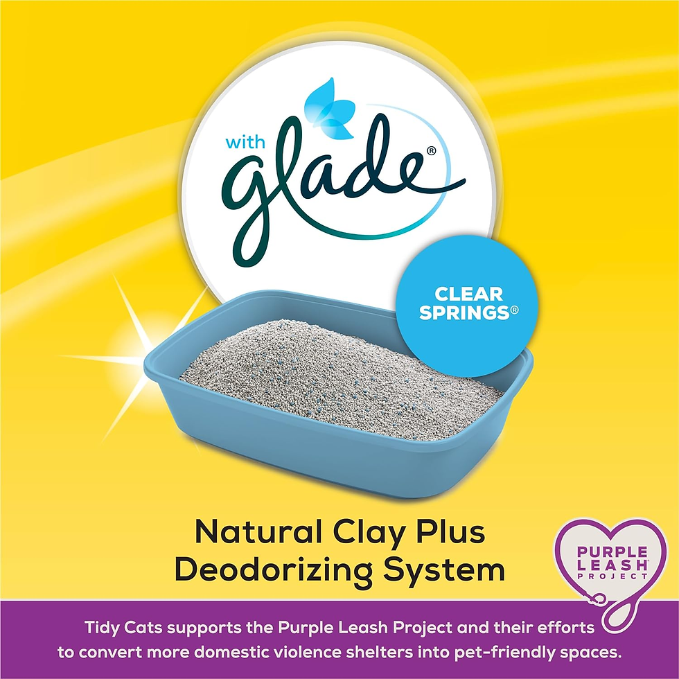 Miniature : Purina Clumping Cat Litter, Tidy Max Glade Tough Odor Clear Springs Multi Cat Li
