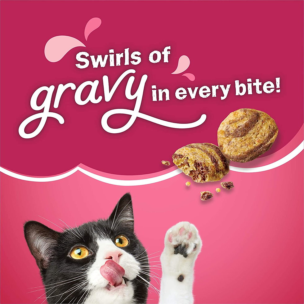 Miniature : Purina  Dry Cat Food, Gravy Swirlers - 3.15 Lb. Bag