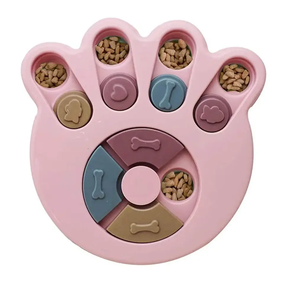 Miniature : Dog Puzzle Toy Feeder Anti-choking Daily Feeding