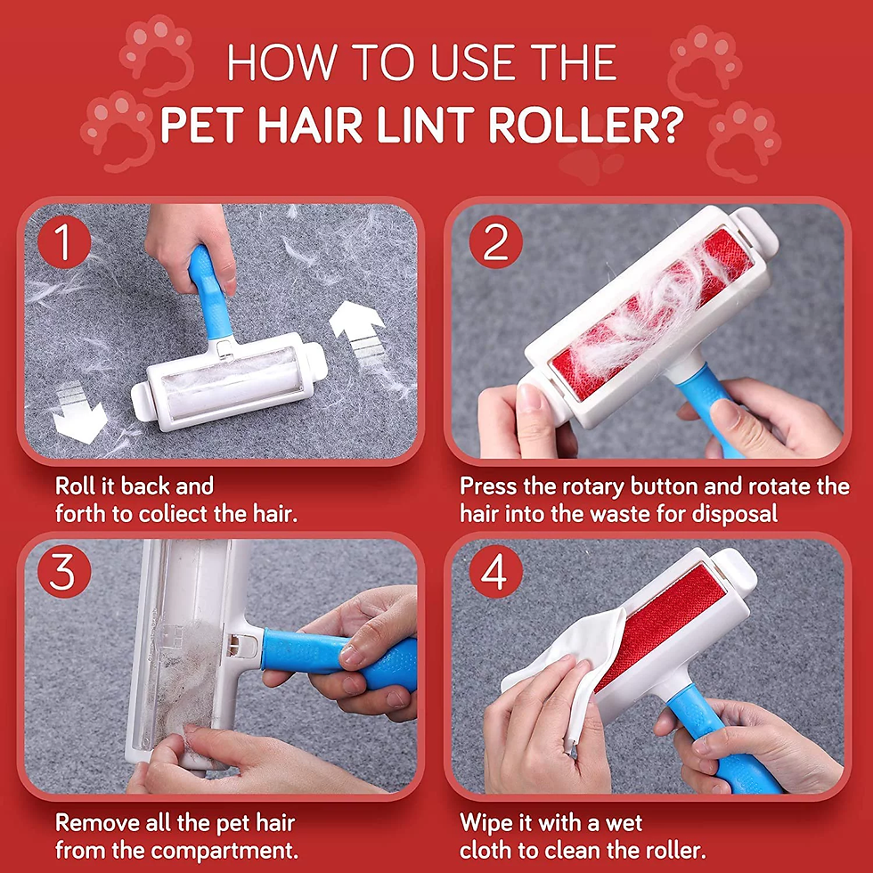 Miniature : Pet Hair Cleaner Reusable Cat & Dog Hair Remover for Furniture Couch Carpet Car 