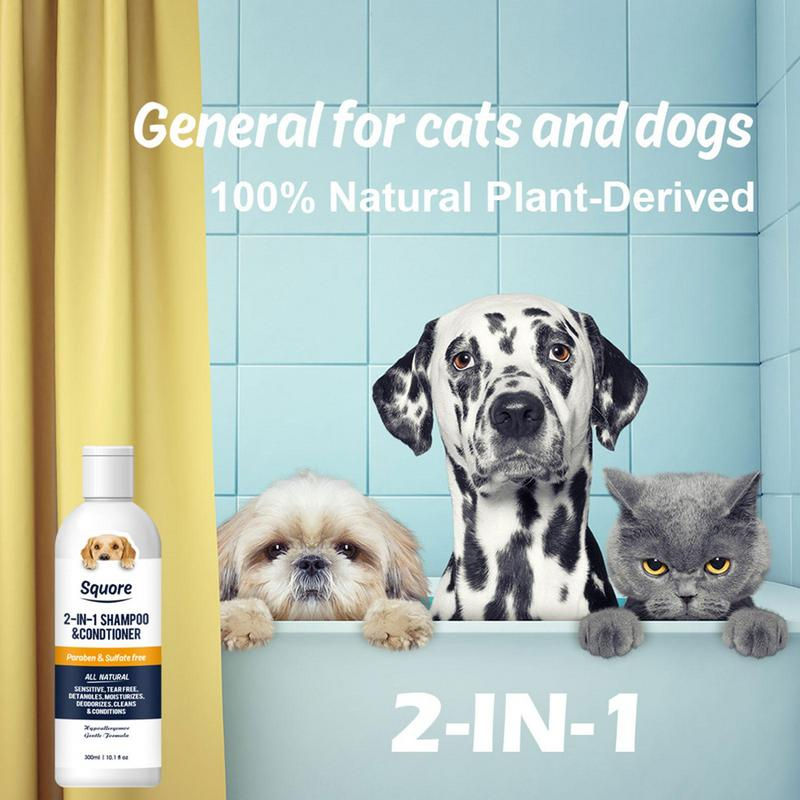 Miniature : Dog Shampoo and Conditioner 2 in 1 Pet Shower 