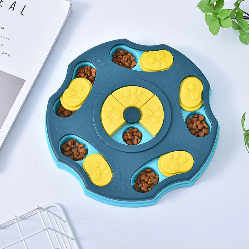 Miniature : Dog Puzzle Toy Feeder Anti-choking Daily Feeding