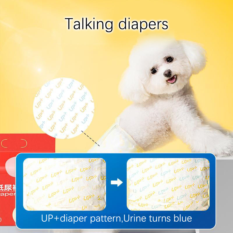 Miniature : 10Pcs/bag Pet Diaper Dog