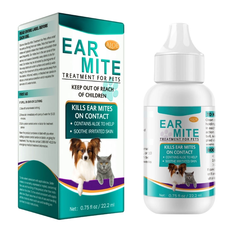 Pet Ear Wash Ear MiteTCats EarMite