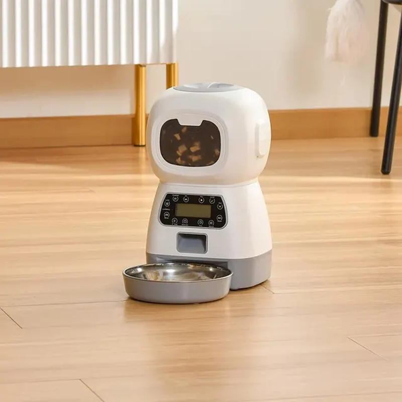 1PC Automatic Pet Feeding Intelligent Remote Control Cat and Dog Feeding Machine