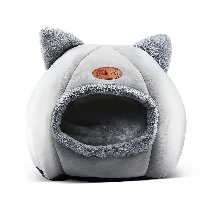 Miniature : 2021 Deep Sleep Comfort in Winter Cat Bed Little Mat Basket for Cat'S House Prod