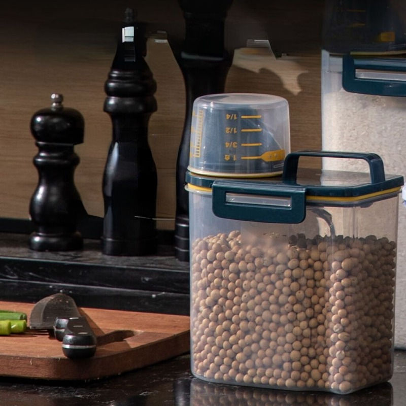 Dog Cat Food Pail Plastic 