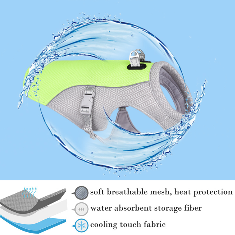 Miniature : Summer Dog Cooling Vest Harness 