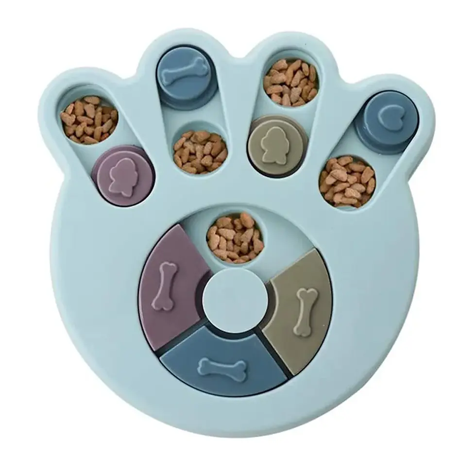 Miniature : Dog Puzzle Toy Feeder Anti-choking Daily Feeding