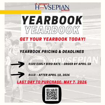 Yearbook Sale – Early Bird Ends Soon!