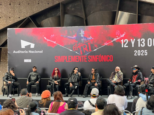 El Tri celebra los 40 años de Simplemente con concierto sinfónico en el Auditorio Nacional.