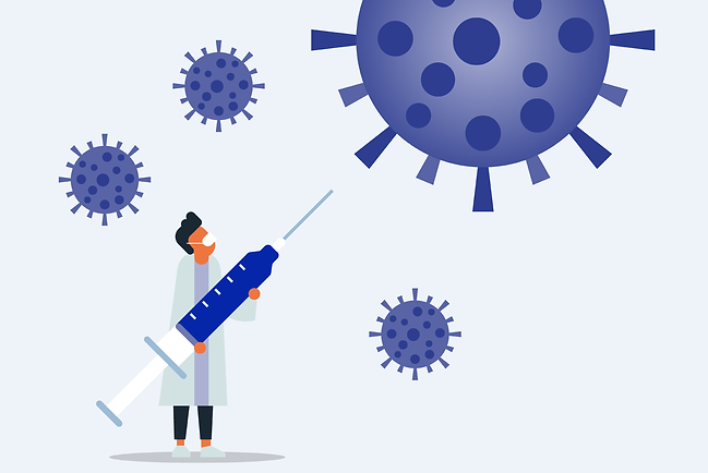 A vaccination graphic.