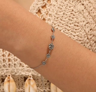 Miniatura: Armband Edelstahl Rose