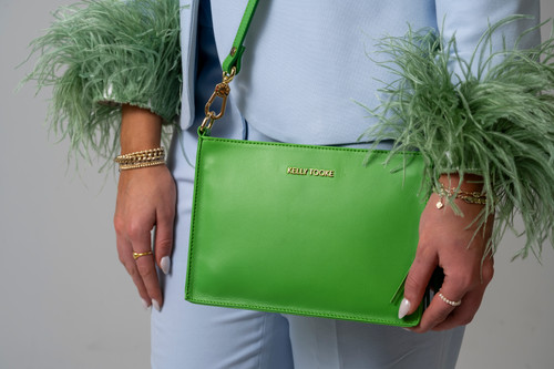 Crossbody Clutch (Lime) | kellytooke