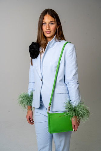 Crossbody Clutch (Lime) | kellytooke