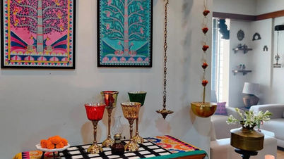 These two artworks are among our all-time customer favourites — timeless pieces that bring color, depth, and cultural charm into any space. Styled by Bhakti, they beautifully reflect the spirit of handmade Indian folk art.