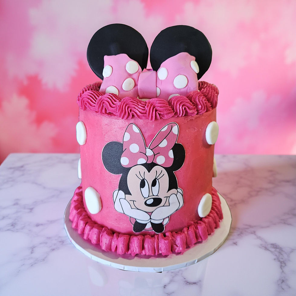 Such a fun Minnie Mouse theme