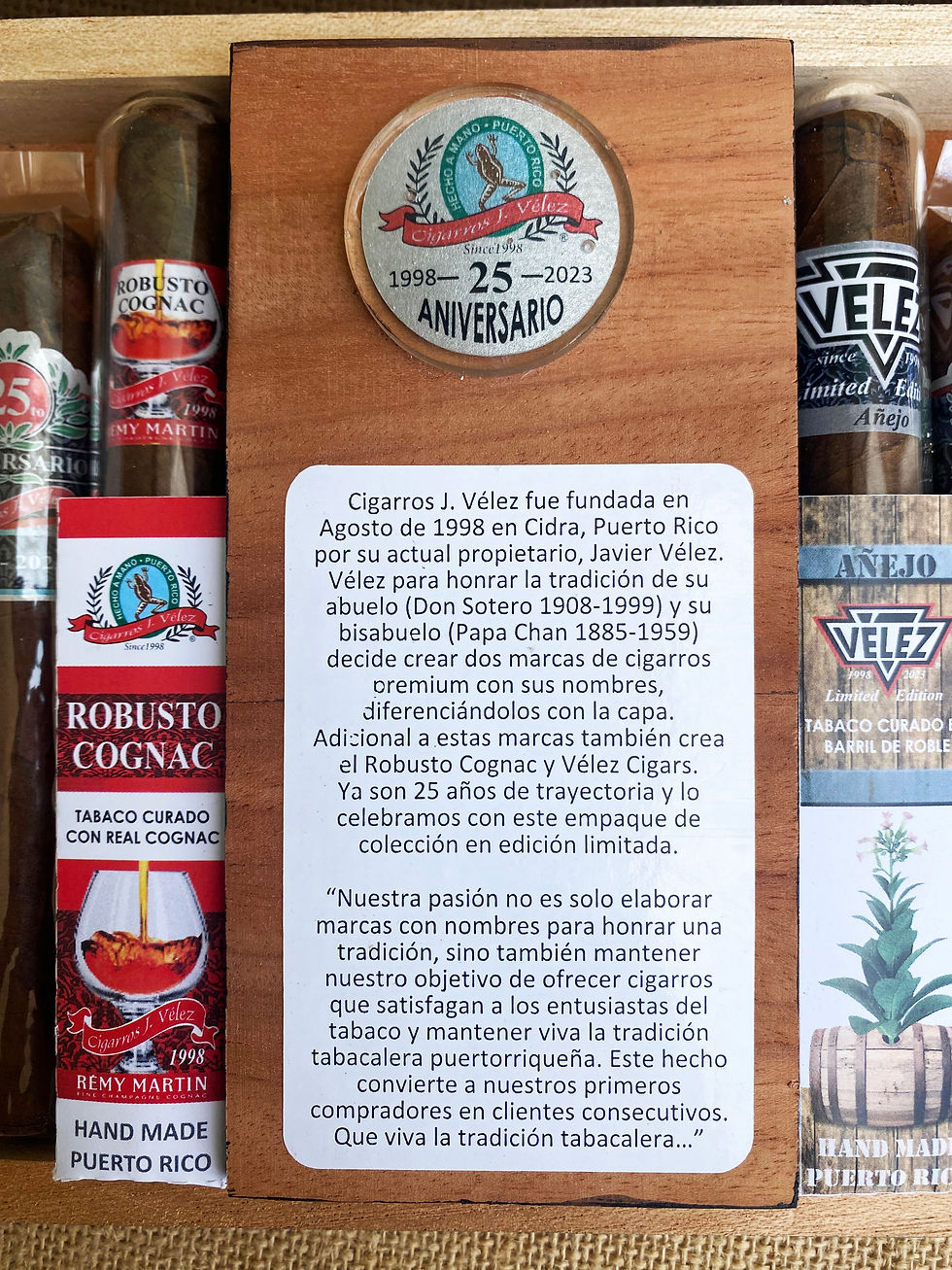 Miniatura: 25 ANIVERSARIO 10 CIGAR BOX