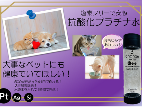 抗酸化のお水でサビないカラダに!