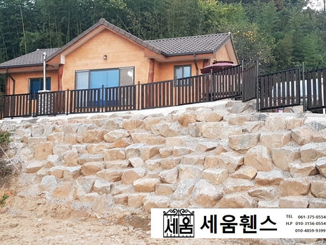 전북 정읍 개인주택 아트휀스 시공 사진 입니다.