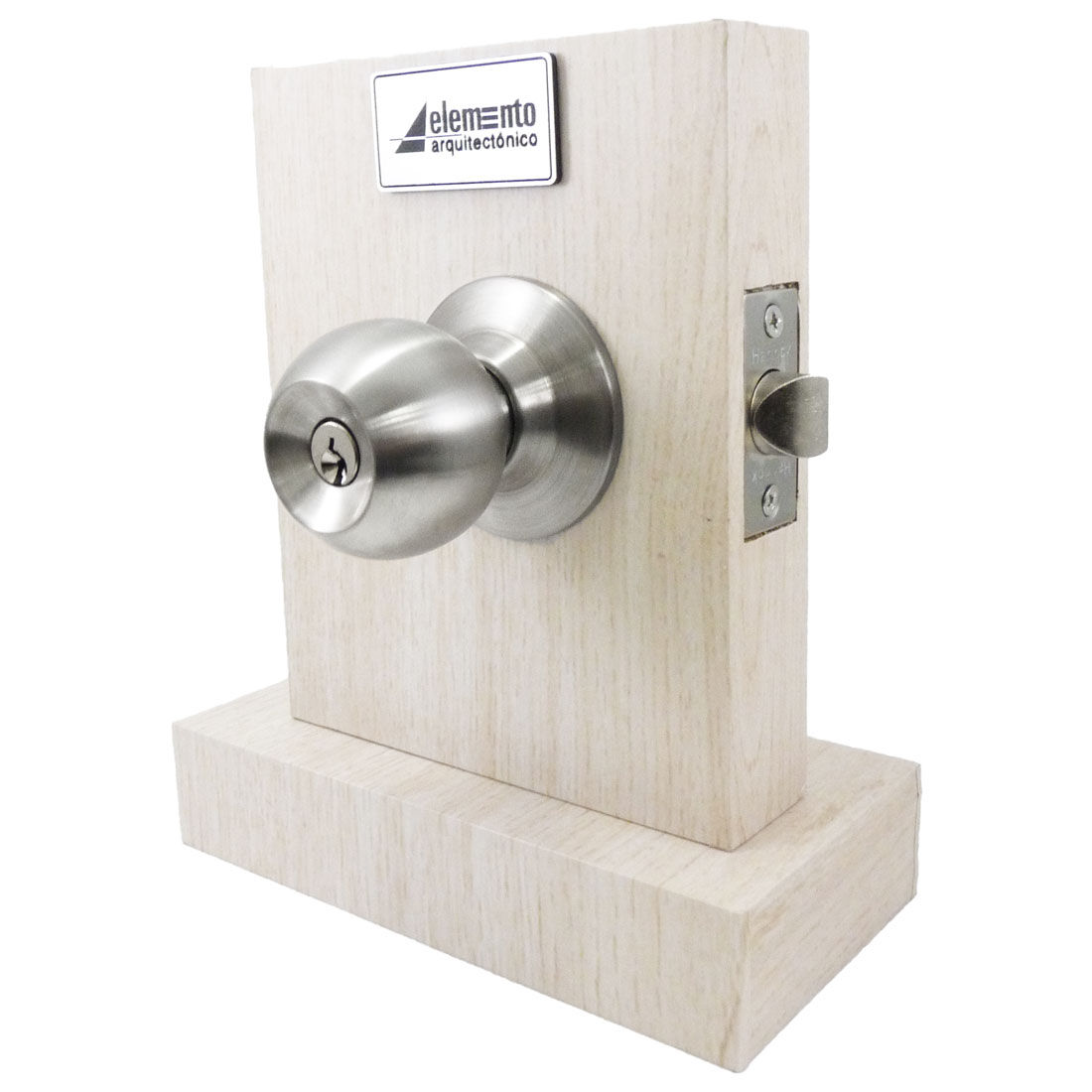 Pomo cilíndrico de entrada 587 Ps, alcoba 587 ET y baño 587 Bk