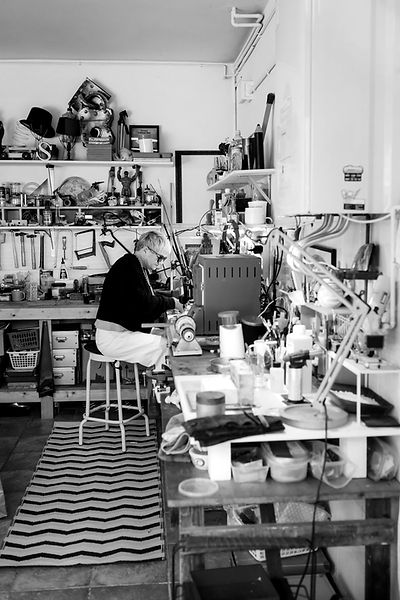 Claire Jewellery hard at work