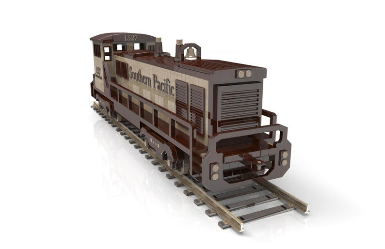 Thumbnail: SW1500 1527 Freight Train