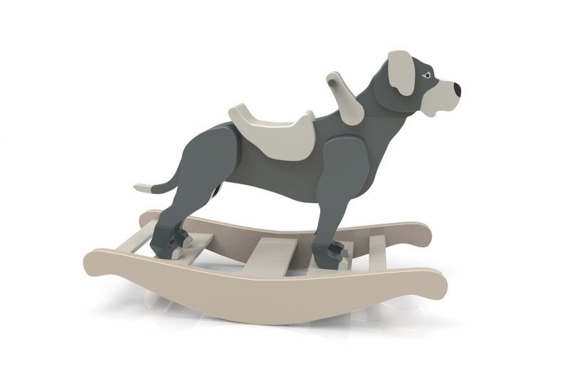 Thumbnail: Rocking Horse Labrador Retriever