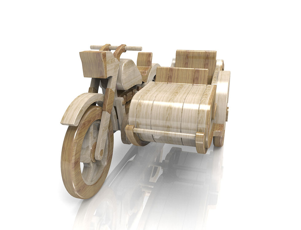 Thumbnail: Motorbike & Sidecar