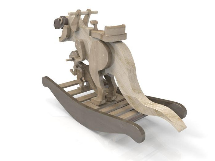 Tyrannosaurus Rex Rocker | Lloydswoodtoyplans