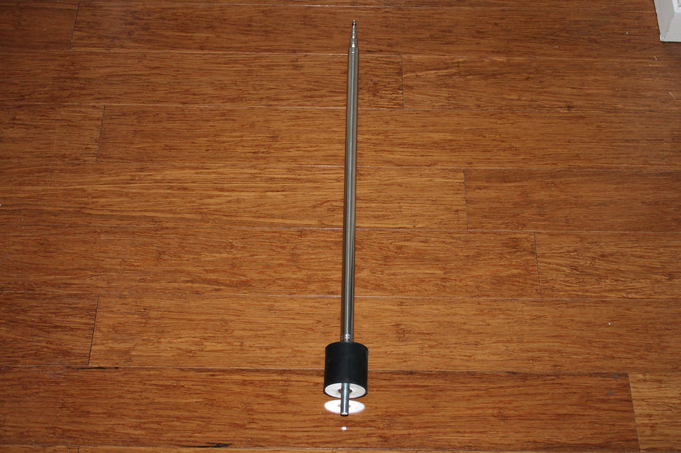 Thumbnail: M10 Threaded Rubber mount 50mm x 50mm Male/Female