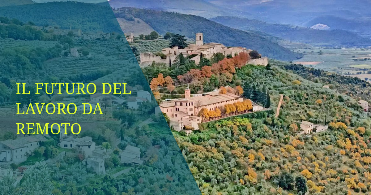 Perché il futuro del lavoro da remoto potrebbe essere nei piccoli borghi italiani
