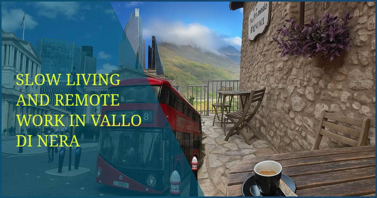 Slow Living and Remote Work in Vallo di Nera