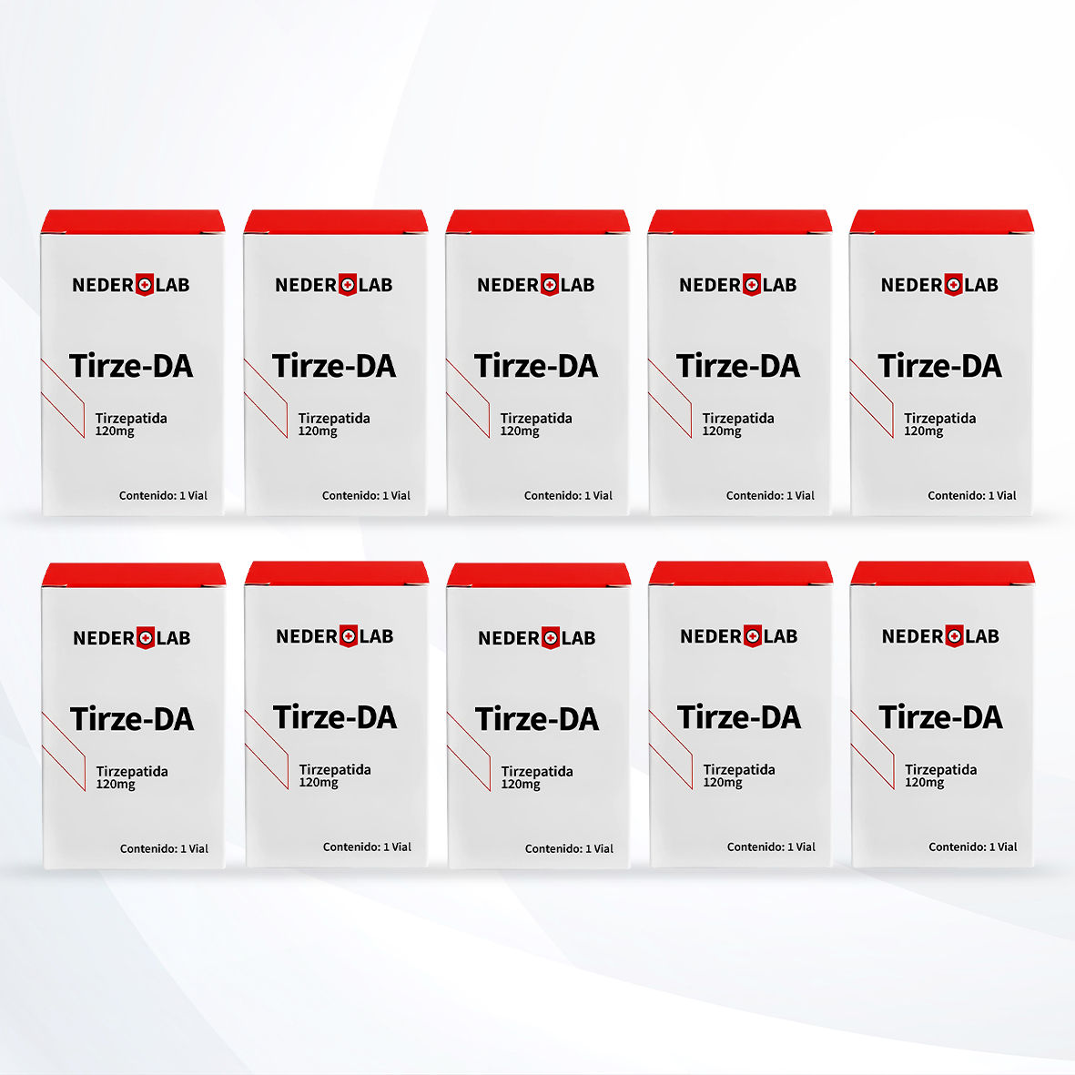 Kit 10 piezas, Tirze-DA® 120mg – Fórmula avanzada para apoyo metabólico