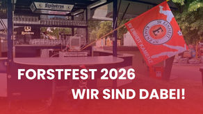 FORSTFEST2026: WIR SIND DABEI! Kommt vorbei, wir freuen uns auf euch!