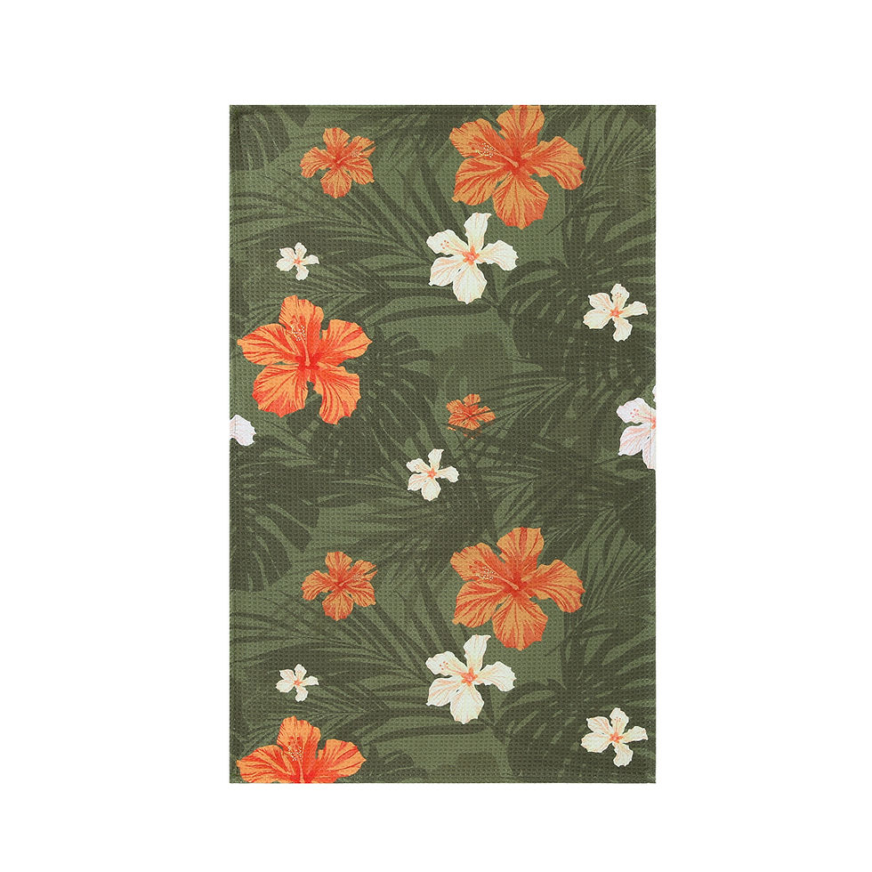 Tea Towel - Hibiscus bloom