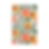 Hawaii Hoku kitchen tea towel in waffle weave microfiber with orange floral and tropical leaf print.