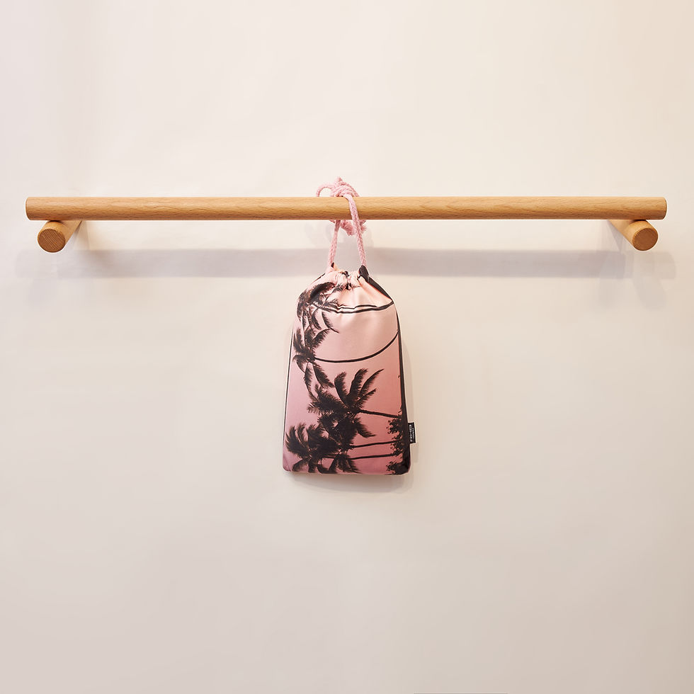 Thumbnail: Compact quick-dry beach towel packed small with carry bag for travel