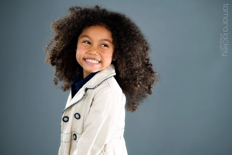 Child Portrait by Tamara Lackey