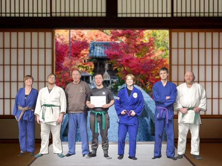 Fourth Kyu Certificates Presentation