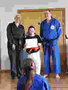 Orange Belt Certs Presented