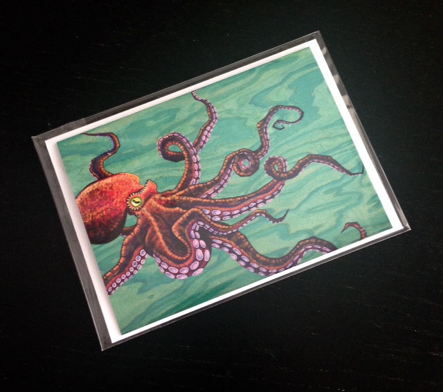Thumbnail: "Tentacles" Greeting Card