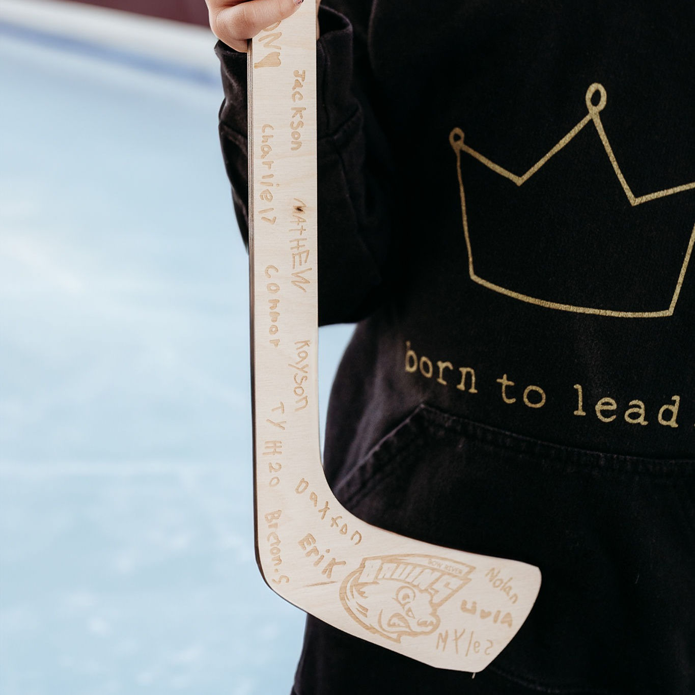 Custom Engraved Hockey Mini Sticks